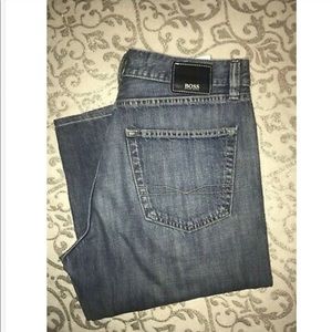 Mens HUGO BOSS Texas Straight Leg Jeans! 34 x 31